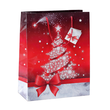Weihnachts-Tragetasche 26x33x12cm Sparkling Tree Sigel GT022 (PACK=5 STÜCK) Produktbild