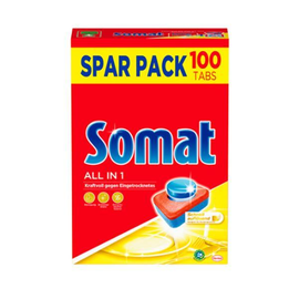 Spülmaschinen-Tabs Somat 7 XXL Henkel (PACK=100 STÜCK) Produktbild