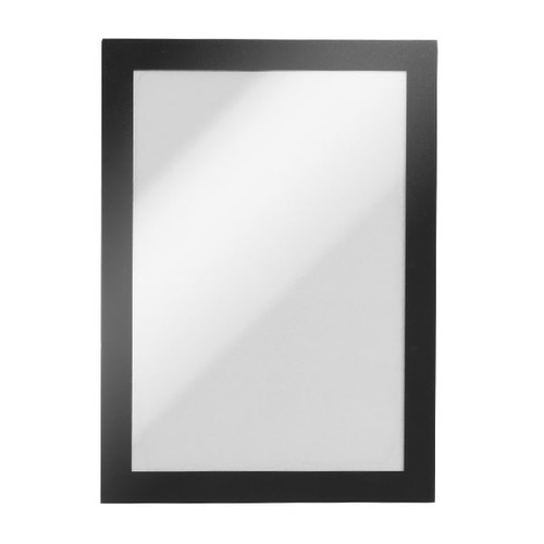 Magnetrahmen A5 transparent/schwarz magnetisch Durable 4947-01 (PACK=5 STÜCK) Produktbild Front View L
