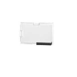 Kartenhalter Pushbox Trio 54x87mm für 3 Karten transparent Durable 8920 (PACK=10 STÜCK) Produktbild