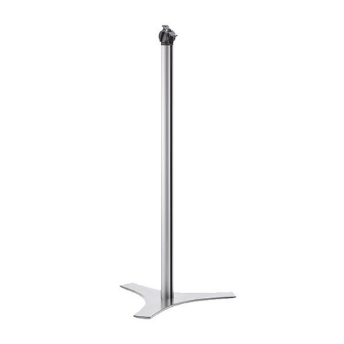 Bodenstandfuß DeskStand 1000 für TabletSafe silber Novus 882+1009+000 Produktbild Front View L