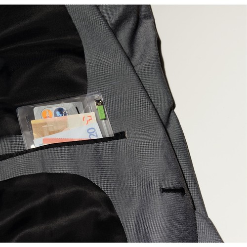 Traveller Complete mit Zip XS transparent Leitz 4006-00-00 (PACK=2 STÜCK) Produktbild Additional View 2 L