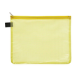 Kleinkrambeutel mit Reißverschluß A5 transluzent/gelb PVC Foldersys 40474-64 Produktbild