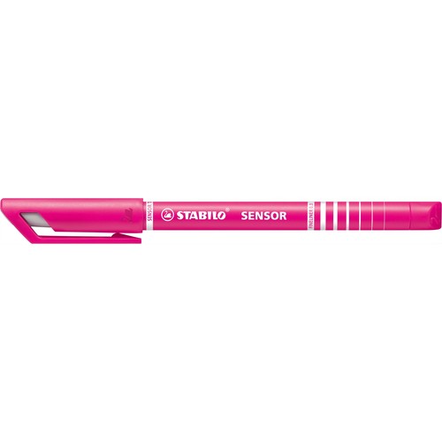 Fineliner Sensor 189 0,3mm gefederte Spitze rosa Stabilo 189/56 Produktbild Additional View 1 L