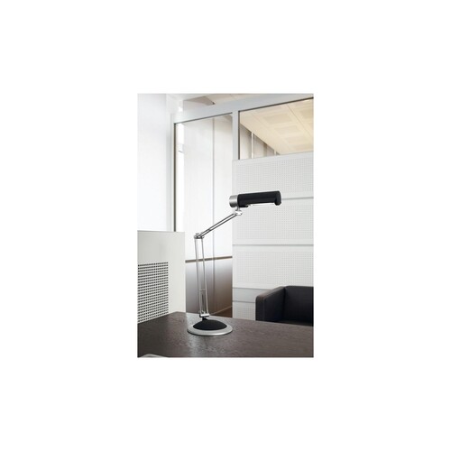 Tischleuchte MAULoffice mit Standfuß 20W silber Maul 82150-95 Produktbild Additional View 2 L