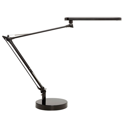 Tischleuchte LED MAMBO mit Standfuß und Klemmfuß schwarz Unilux 400033683 Produktbild