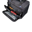 Pilotenkoffer mit Trolleysytem PIONEER 38x47x27cm schwarz Polyester LIGHTPAK 46108 Produktbild Additional View 2 S