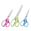 Schere Cut-IT 13cm Edelstahl pink/weiß Kunststoff Soft Griff Wedo 9755009 Produktbild Additional View 2 S