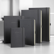 Notizbuch CONCEPTUM Softwave kariert Tablet-Format 180x240mm 80Seiten schwarz Hardcover Sigel CO117 Produktbild Back View S