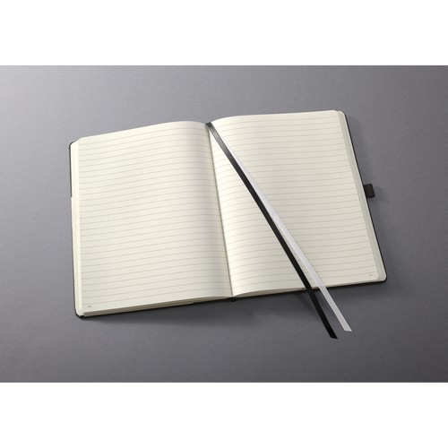 Notizbuch CONCEPTUM Softwave liniert Tablet-Format 180x240mm 80Seiten schwarz Hardcover Sigel CO118 Produktbild Additional View 2 L
