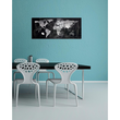 Glas-Magnetboard artverum 1300x550x15mm Design World-Map inkl. Magnete Sigel GL246 Produktbild Additional View 4 S