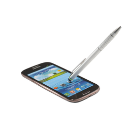 Eingabestift Stylus 2in1 Complete für Touchscreen Geräte silber Aluminium Leitz 6415-00-84 Produktbild