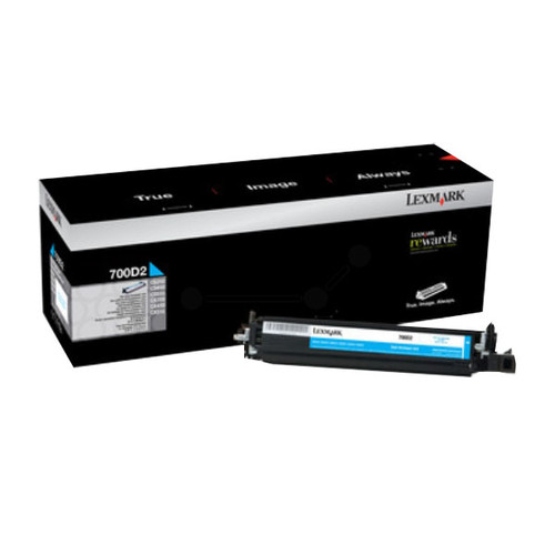 Entwicklereinheit 700D2 für CS310/ CX310 40000Seiten cyan Lexmark 70C0D20 Produktbild Front View L