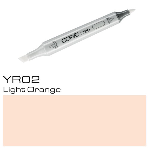 Copic Ciao Typ YR02 Rund- und Keilspitze light orange Transotype 22075189 Produktbild Additional View 1 L