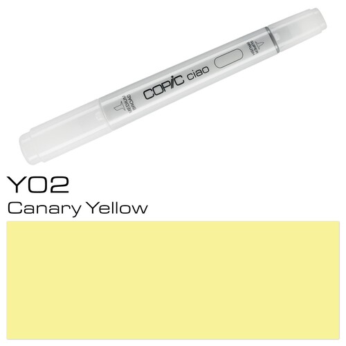 Copic Ciao Typ Y02 Rund- und Keilspitze canary yellow Holtz 22075146 Produktbild