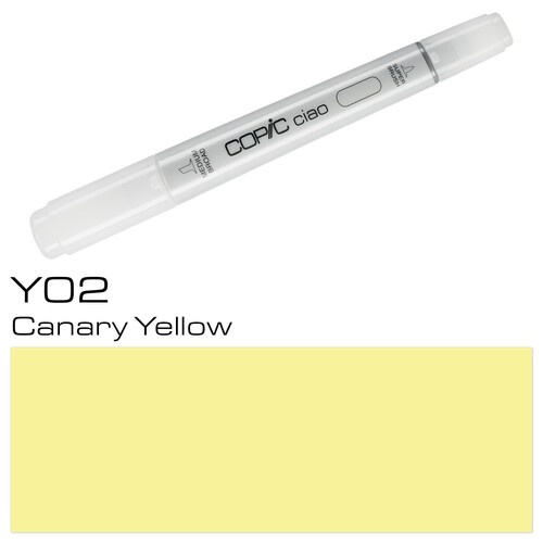 Copic Ciao Typ Y02 Rund- und Keilspitze canary yellow Transotype 22075146 Produktbild