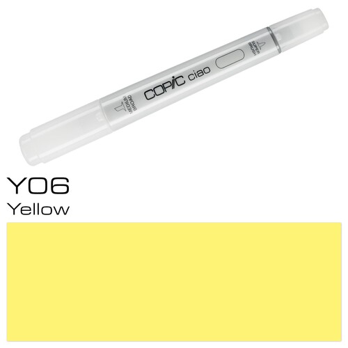 Copic Ciao Typ Y06 Rund- und Keilspitze yellow Transotype 2207571 Produktbild