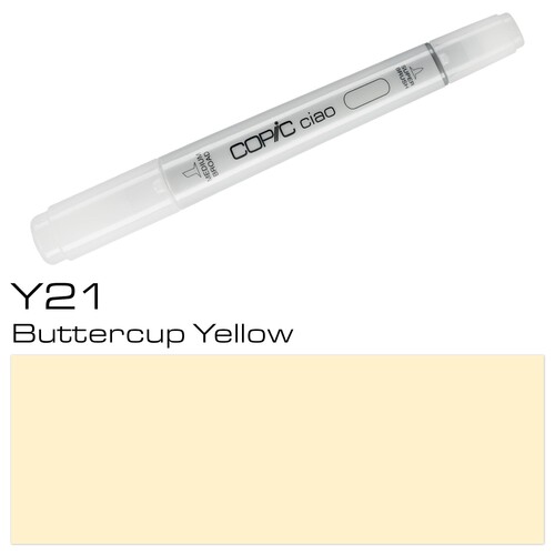 Copic Ciao Typ Y21 Rund- und Keilspitze buttercup yellow Holtz 2207557 Produktbild