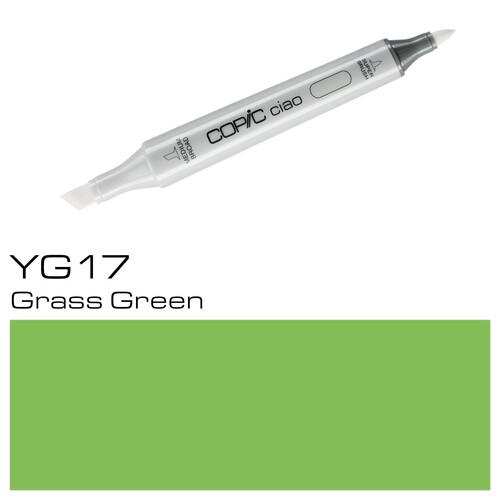 Copic Ciao Typ YG17 Rund- und Keilspitze grass green Holtz 22075141 Produktbild Additional View 1 L