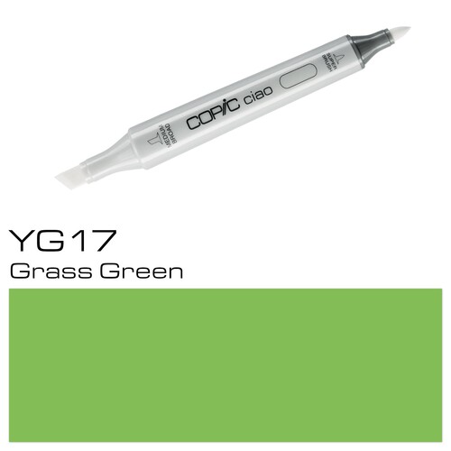 Copic Ciao Typ YG17 Rund- und Keilspitze grass green Transotype 22075141 Produktbild Additional View 1 L
