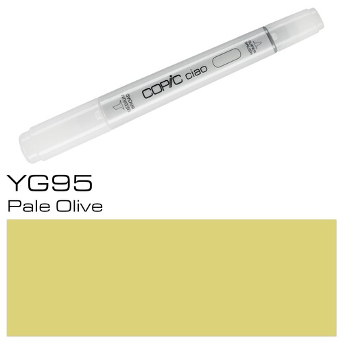 Copic Ciao Typ YG95 Rund- und Keilspitze pale olive Transotype 2207547 Produktbild