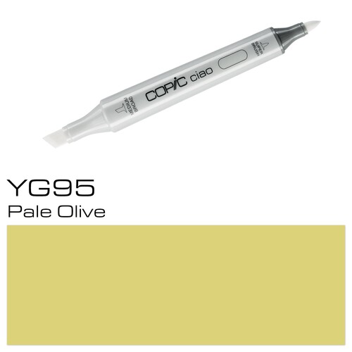 Copic Ciao Typ YG95 Rund- und Keilspitze pale olive Holtz 2207547 Produktbild Additional View 1 L