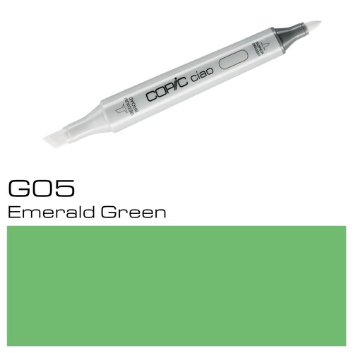 Copic Ciao Typ G05 Rund- und Keilspitze emerald green Holtz 22075207 Produktbild Additional View 1 L