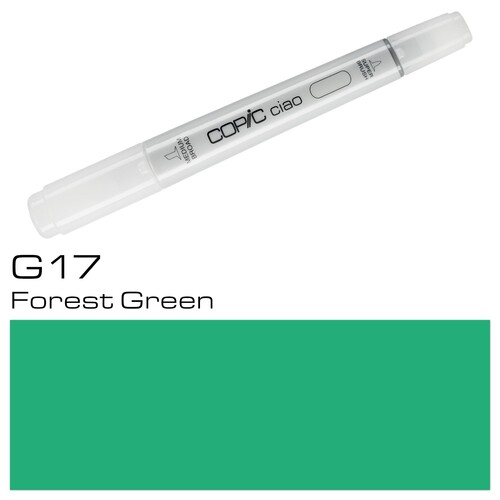 Copic Ciao Typ G17 Rund- und Keilspitze forest green Holtz 2207523 Produktbild