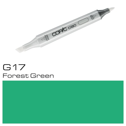 Copic Ciao Typ G17 Rund- und Keilspitze forest green Holtz 2207523 Produktbild Additional View 1 L