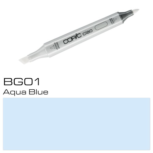 Copic Ciao Typ BG01 Rund- und Keilspitze aqua blue Holtz 22075242 Produktbild Additional View 1 L