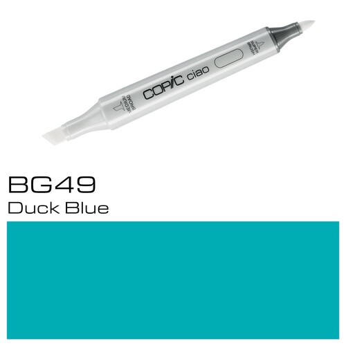 Copic Ciao Typ BG49 Rund- und Keilspitze duck blue Transotype 22075221 Produktbild Additional View 1 L