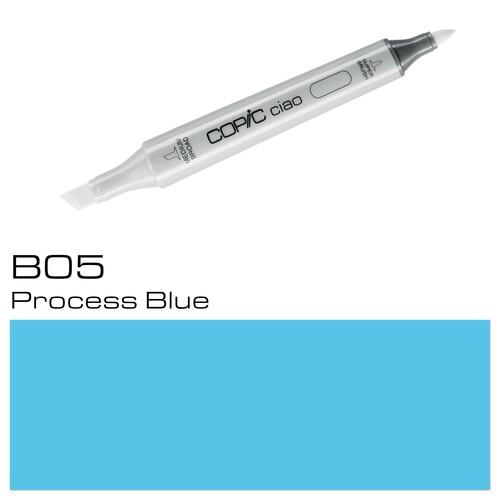 Copic Ciao Typ B05 Rund- und Keilspitze process blue Transotype 2207550 Produktbild Additional View 1 L