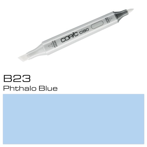 Copic Ciao Typ B23 Rund- und Keilspitze pthalo blue Holtz 2207575 Produktbild Additional View 1 L
