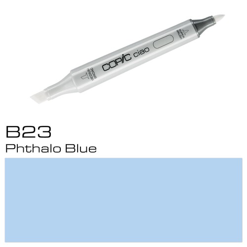 Copic Ciao Typ B23 Rund- und Keilspitze pthalo blue Transotype 2207575 Produktbild Additional View 1 L