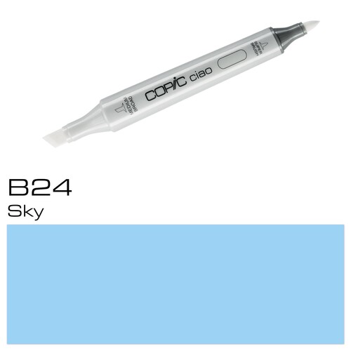 Copic Ciao Typ B24 Rund- und Keilspitze sky Holtz 22075226 Produktbild Additional View 1 L