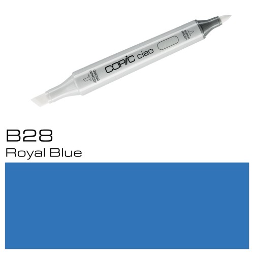 Copic Ciao Typ B28 Rund- und Keilspitze royal blue Transotype 22075305 Produktbild Additional View 1 L