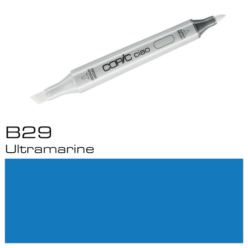 Copic Ciao Typ B29 Rund- und Keilspitze ultramarine Transotype 2207525 Produktbild Additional View 1 L