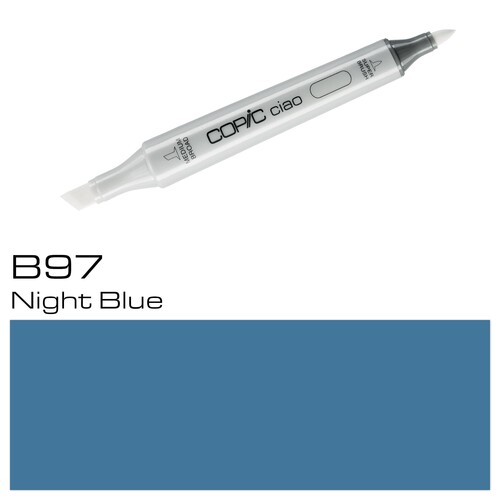 Copic Ciao Typ B97 Rund- und Keilspitze night blue Transotype 22075280 Produktbild Additional View 1 L