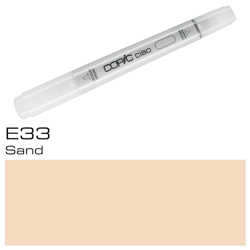 Copic Ciao Typ E33 Rund- und Keilspitze sand Transotype 2207553 Produktbild