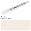 Copic Ciao Typ E40 Rund- und Keilspitze brick white Transotype 22075115 Produktbild