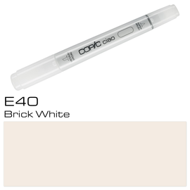 Copic Ciao Typ E40 Rund- und Keilspitze brick white Transotype 22075115 Produktbild