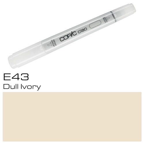 Copic Ciao Typ E43 Rund- und Keilspitze dull ivory Transotype 22075235 Produktbild
