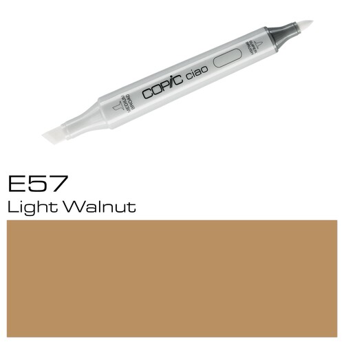 Copic Ciao Typ E57 Rund- und Keilspitze light walnut Transotype 22075239 Produktbild Additional View 1 L