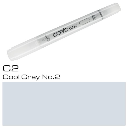 Copic Ciao Typ C2 Rund- und Keilspitze cool gray No.2 Transotype 2207581 Produktbild