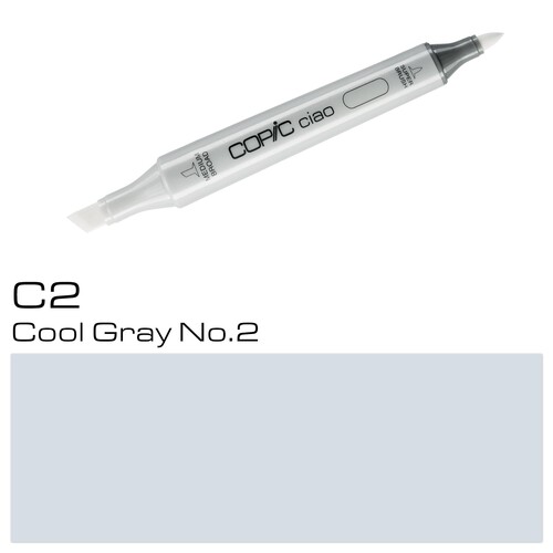 Copic Ciao Typ C2 Rund- und Keilspitze cool gray No.2 Holtz 2207581 Produktbild Additional View 1 L