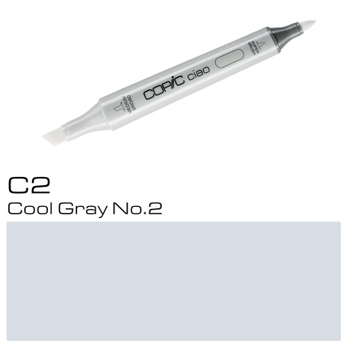 Copic Ciao Typ C2 Rund- und Keilspitze cool gray No.2 Transotype 2207581 Produktbild Additional View 1 L