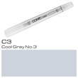 Copic Ciao Typ C3 Rund- und Keilspitze cool gray No.3 Transotype 2207513 Produktbild