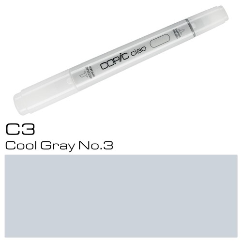 Copic Ciao Typ C3 Rund- und Keilspitze cool gray No.3 Transotype 2207513 Produktbild