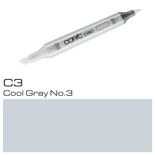 Copic Ciao Typ C3 Rund- und Keilspitze cool gray No.3 Transotype 2207513 Produktbild Additional View 1 L