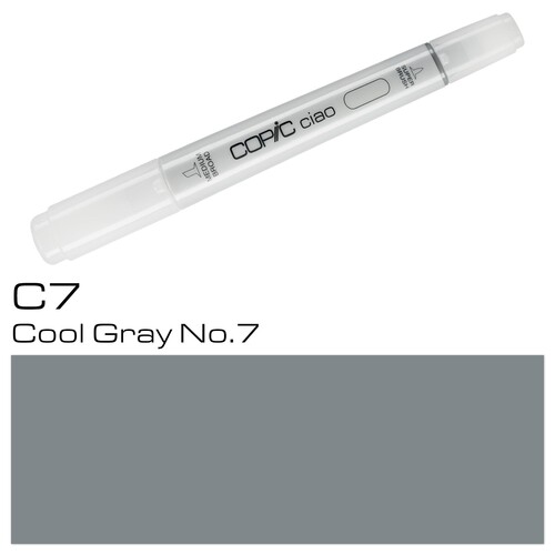 Copic Ciao Typ C7 Rund- und Keilspitze cool gray No.7 Holtz 2207515 Produktbild